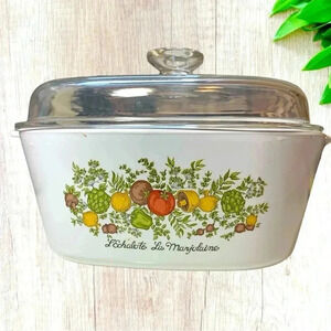 Corningwear  5L, L’Echalote La Marjolaine casserole dish in excellent condition